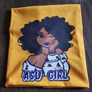 ASU Girl Custom T Shirt